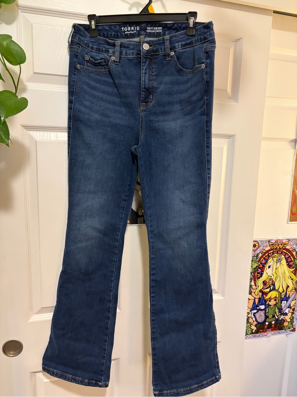 torrid Dark Blue Flare Jeans